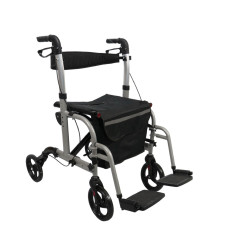Andador Cadeira 2 em 1 D15 até 135 Kg Dellamed