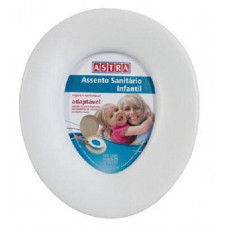 ASSENTO SANITÁRIO INFANTIL FOFINHO BRANCO - ASTRA