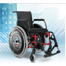 CADEIRA DE RODAS MANUAL AVD ALUMINIO - ORTOBRAS