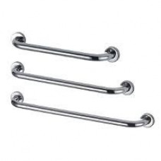 BARRA DE APOIO CROMADA 30CM - ALO