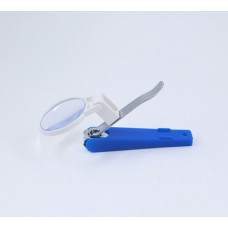 CORTADOR DE UNHA COM LENTE DE AUMENTO