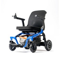 CADEIRA DE RODAS MOTORIZADA MODEL SLIM AZUL Á VISTA R$13.500,00