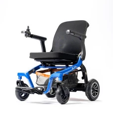 CADEIRA DE RODAS MOTORIZADA SLIM - AZUL