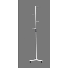 SUPORTE PARA SORO COM REGULAGEM DE ALTURA E RODIZIO